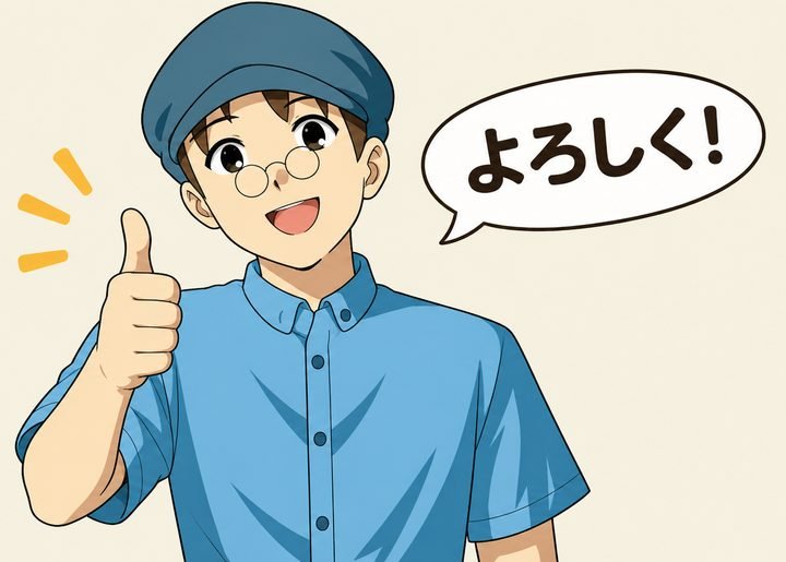 Kira Sensei dando el visto bueno: よろしく